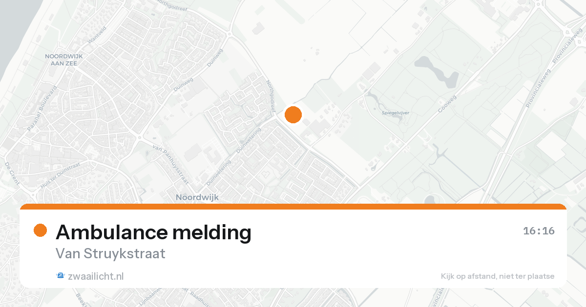 Ambulance melding — 7 feb 2026