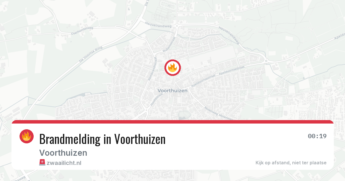 Brandmelding in Voorthuizen — 2 mei 2026