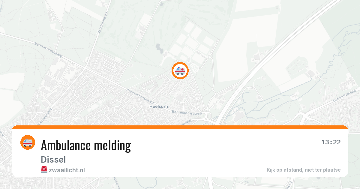 Ambulance melding — 19 jun 2026