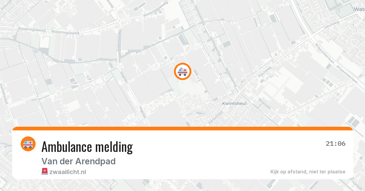 Ambulance melding — 18 jun 2026