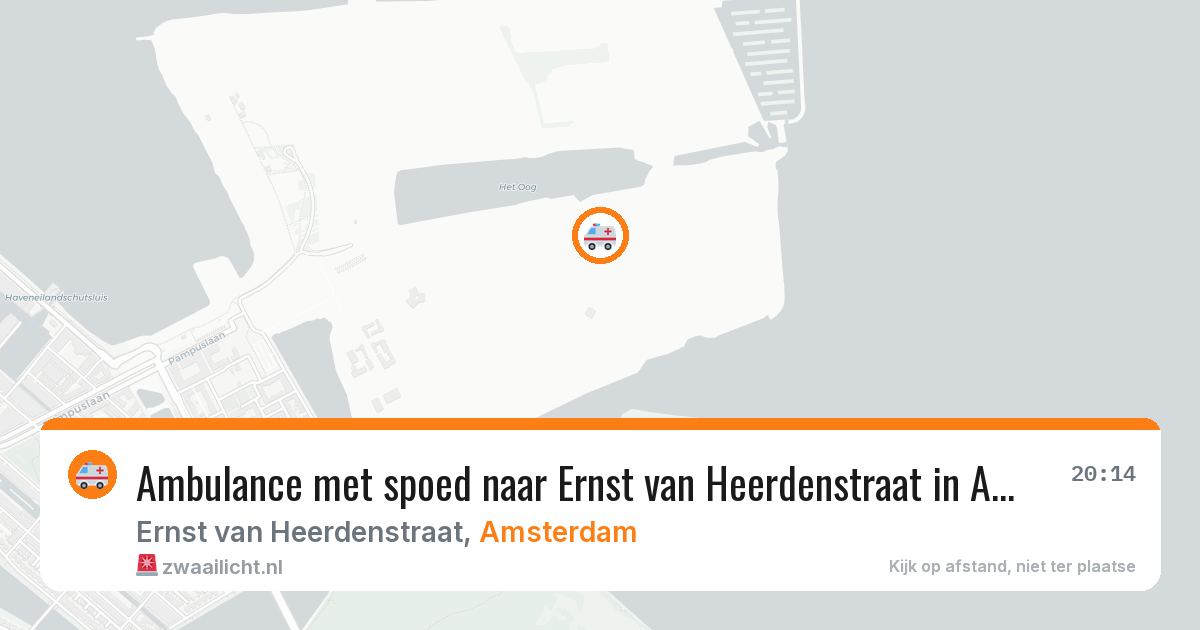 Ambulance met spoed naar Ernst van Heerdenstraat in Amsterdam — 5 jun 2026
