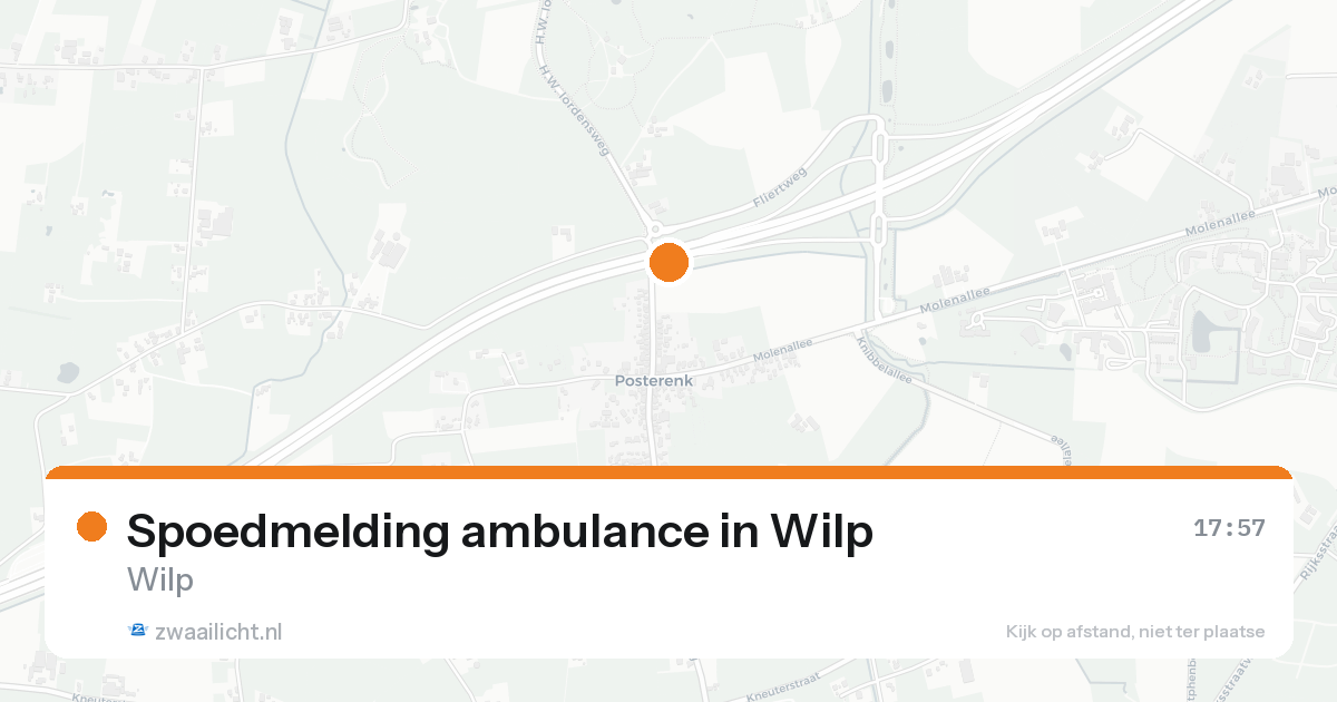 Spoedmelding ambulance in Wilp — 22 aug 2026