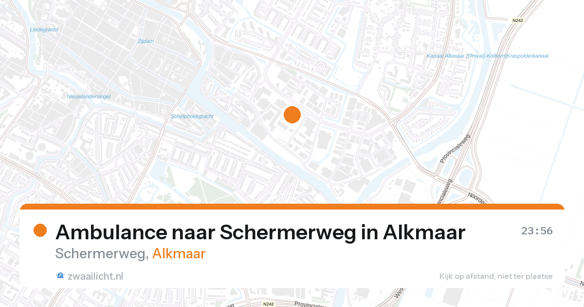 Ambulance naar Schermerweg in Alkmaar — 31 jan 2026