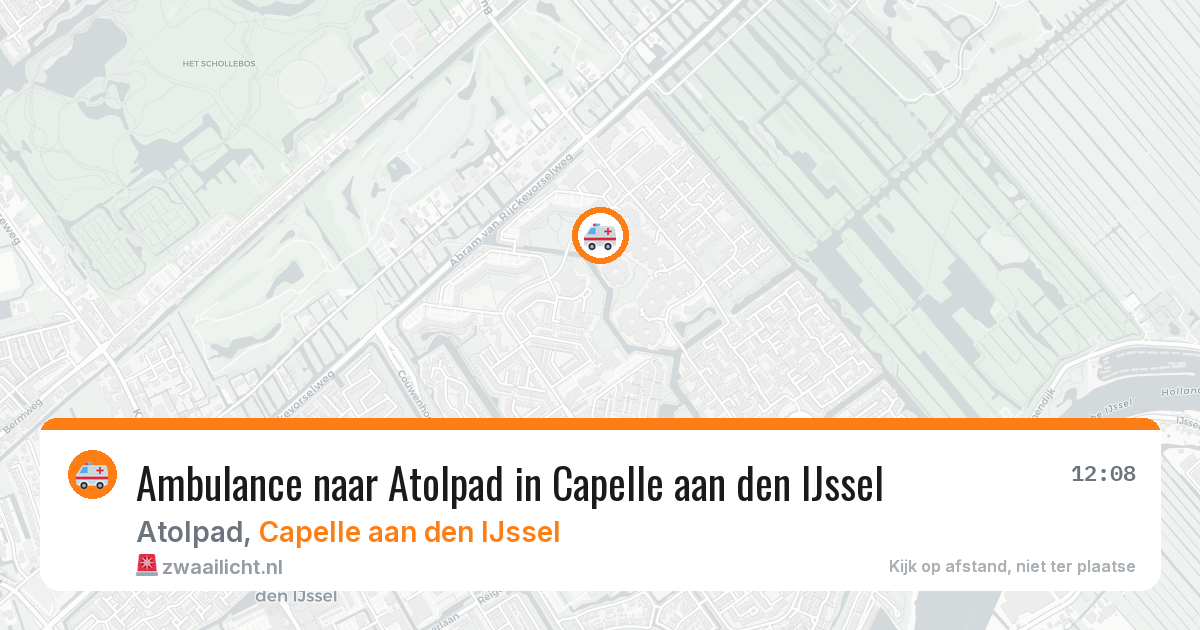 Ambulance naar Atolpad in Capelle aan den IJssel — 27 mei 2026