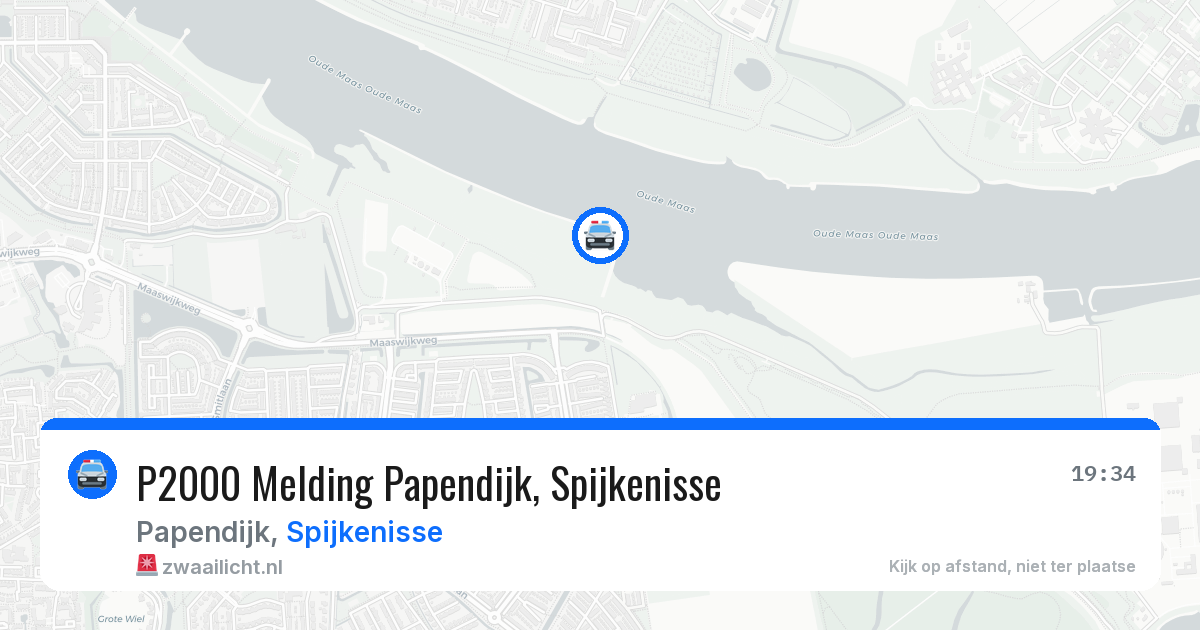 P2000 Melding Papendijk, Spijkenisse — 27 mrt 2026