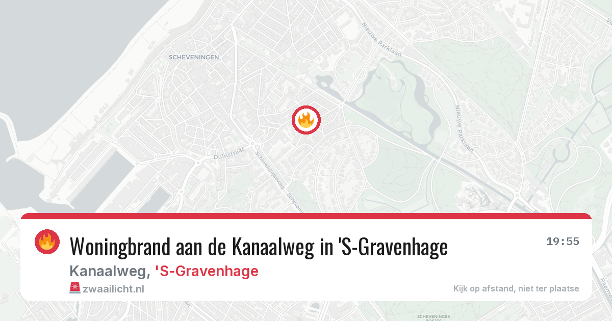 Woningbrand aan de Kanaalweg in 'S-Gravenhage — 17 jan 2026