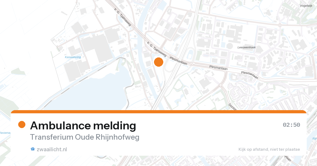 Ambulance melding — 7 feb 2026