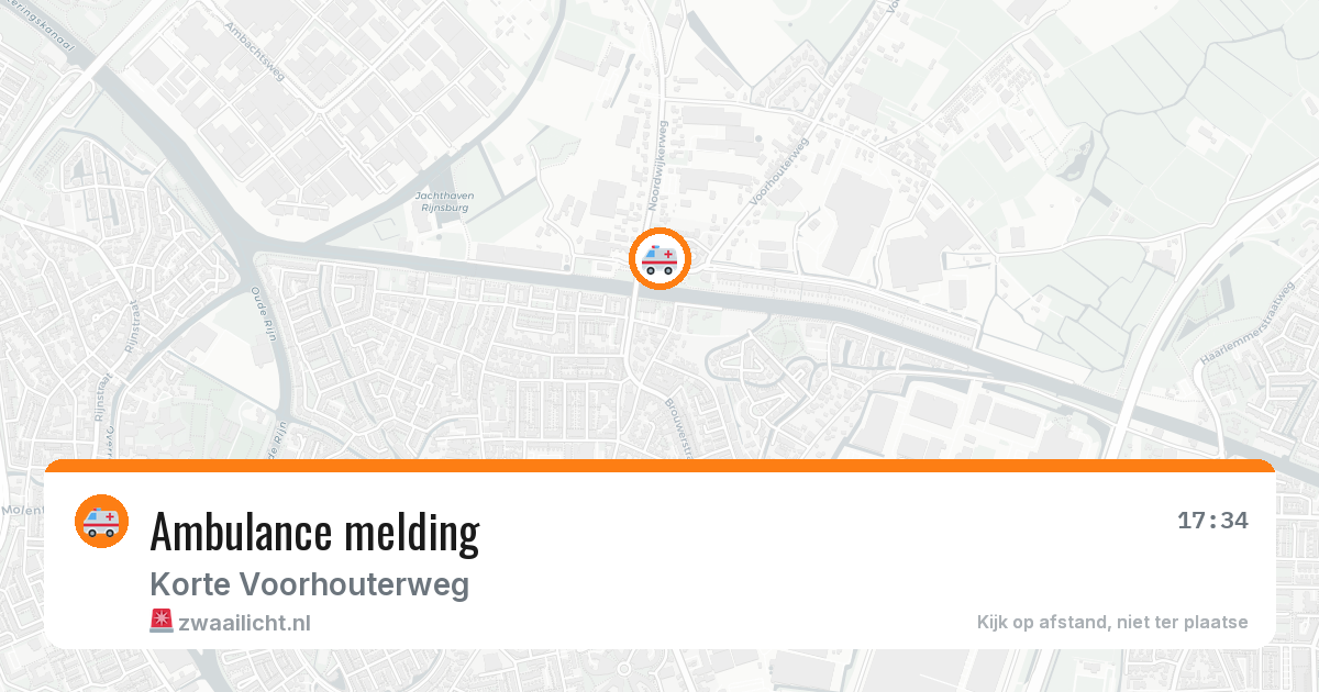 Ambulance melding — 24 mrt 2026