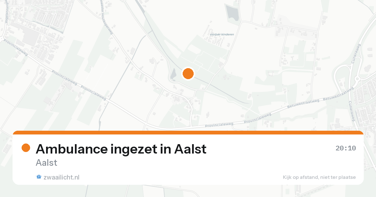 Ambulance ingezet in Aalst — 7 feb 2026
