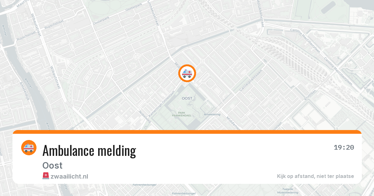 Ambulance melding — 30 jun 2026