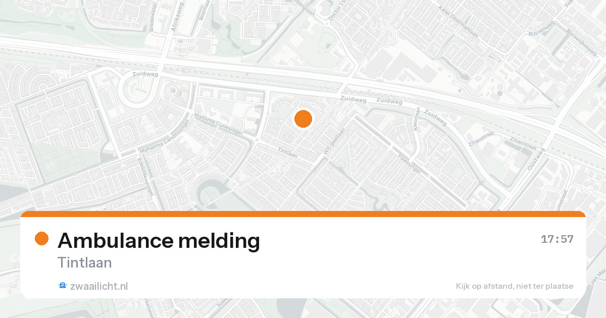 Ambulance melding — 30 jan 2026