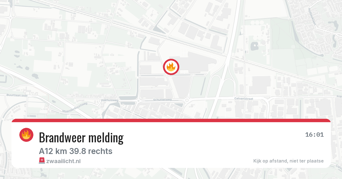 Brandweer melding — 3 feb 2026 | 🚨 Zwaailicht.nl