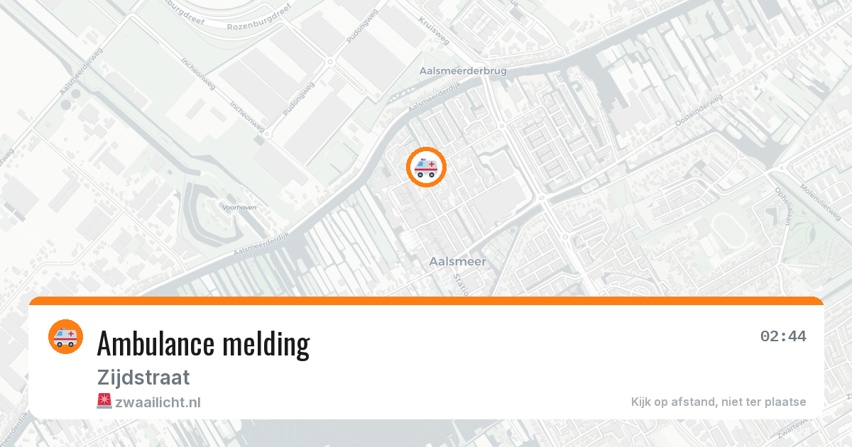 Ambulance melding — 4 jul 2026