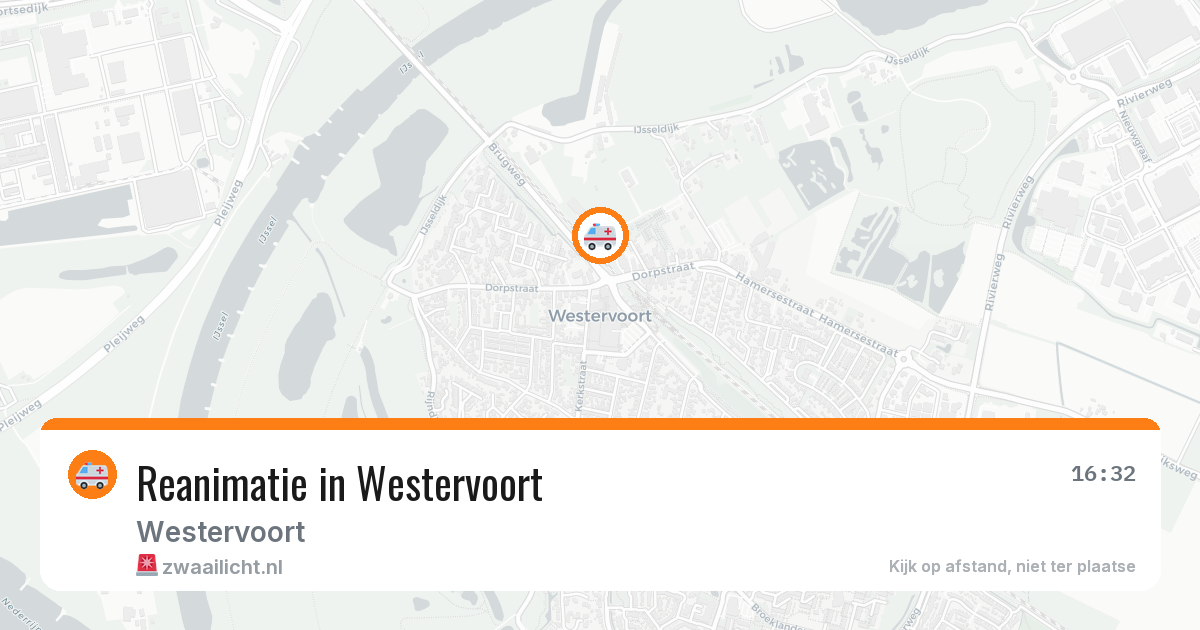 Reanimatie in Westervoort — 29 mei 2026