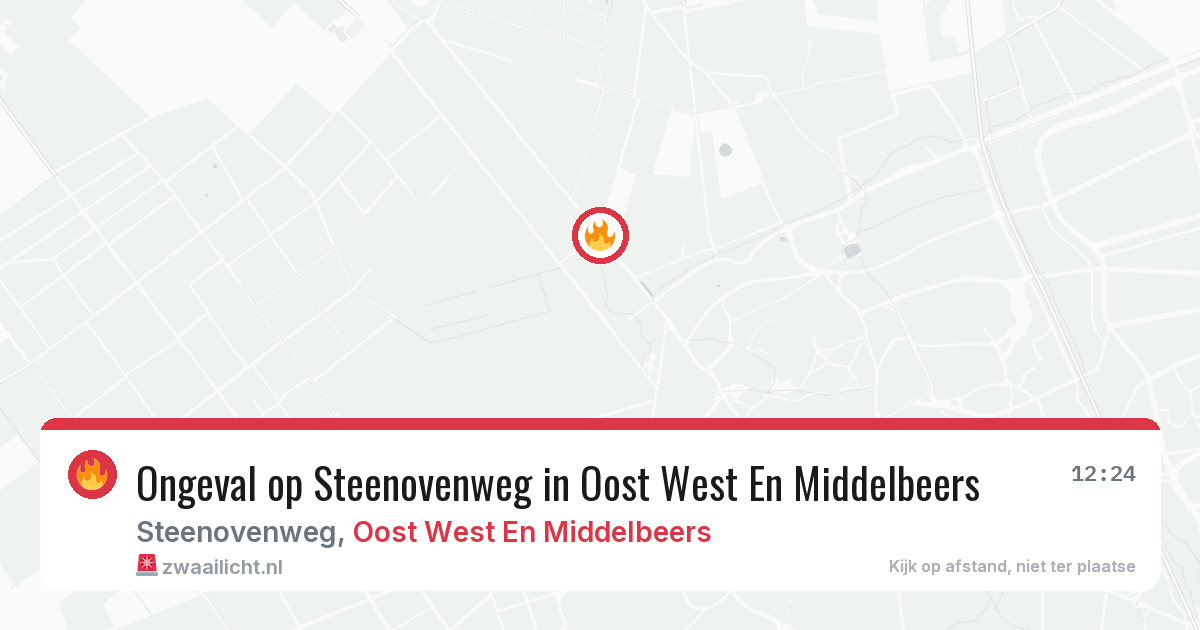 Ongeval op Steenovenweg in Oost West En Middelbeers — 17 mei 2026