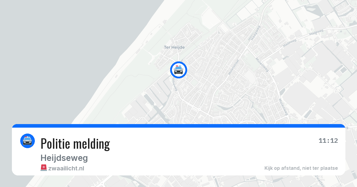 Politie melding — 25 jul 2026