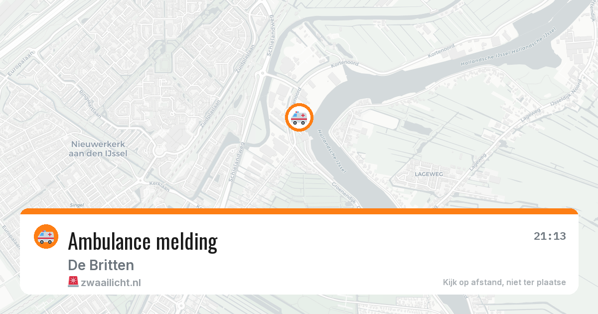 Ambulance melding — 8 feb 2026