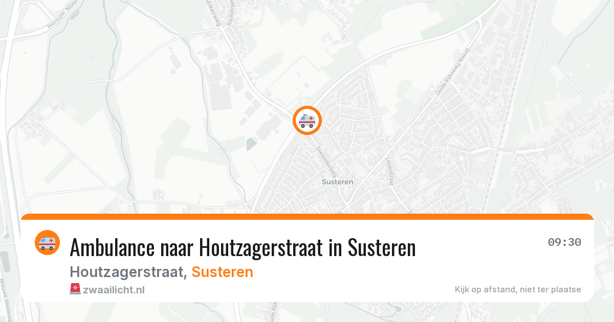 Ambulance naar Houtzagerstraat in Susteren — 26 jul 2026