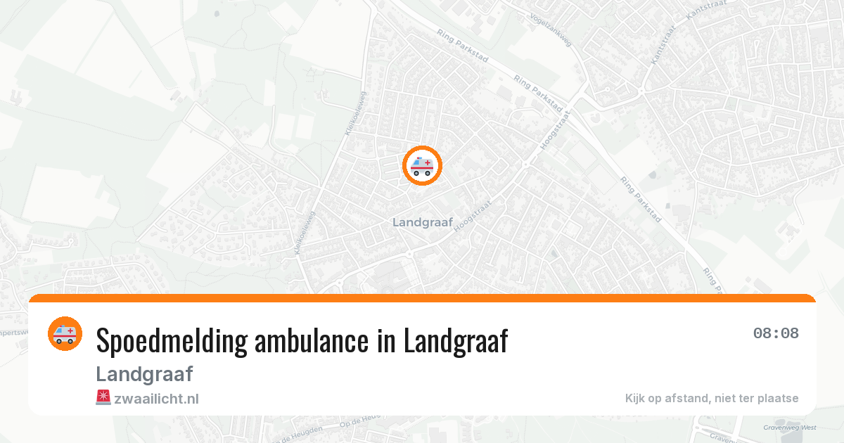 Spoedmelding ambulance in Landgraaf — 22 jun 2026
