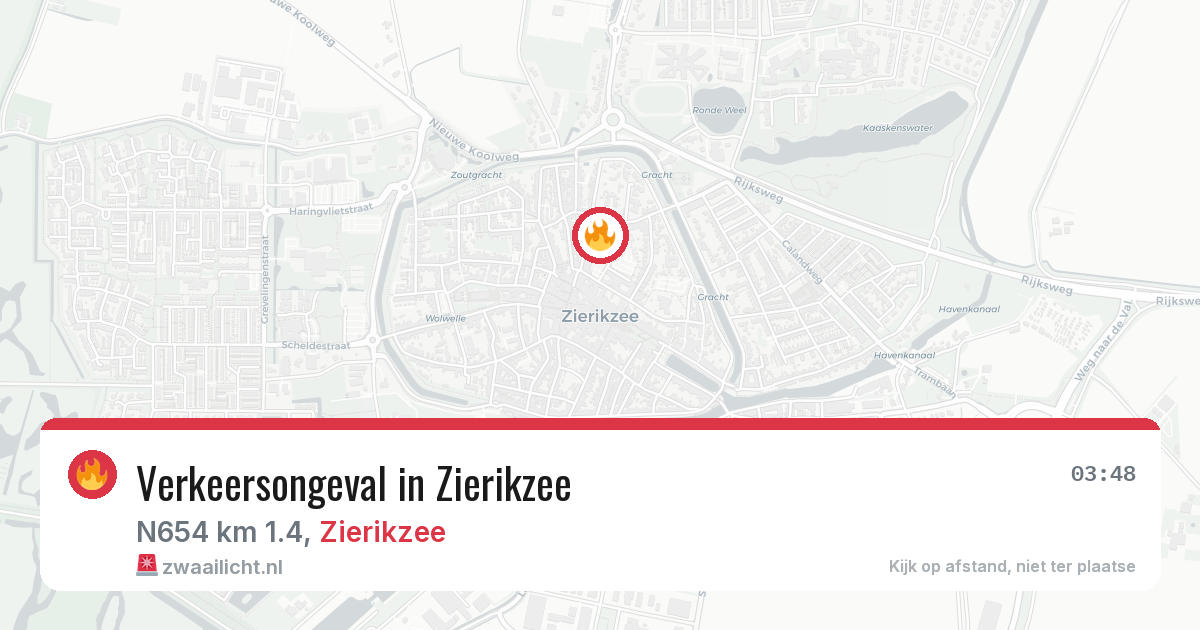 Verkeersongeval in Zierikzee — 18 mei 2026