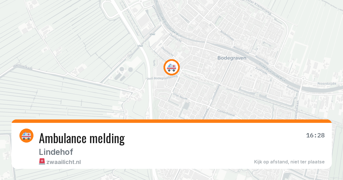 Ambulance melding — 22 jun 2026