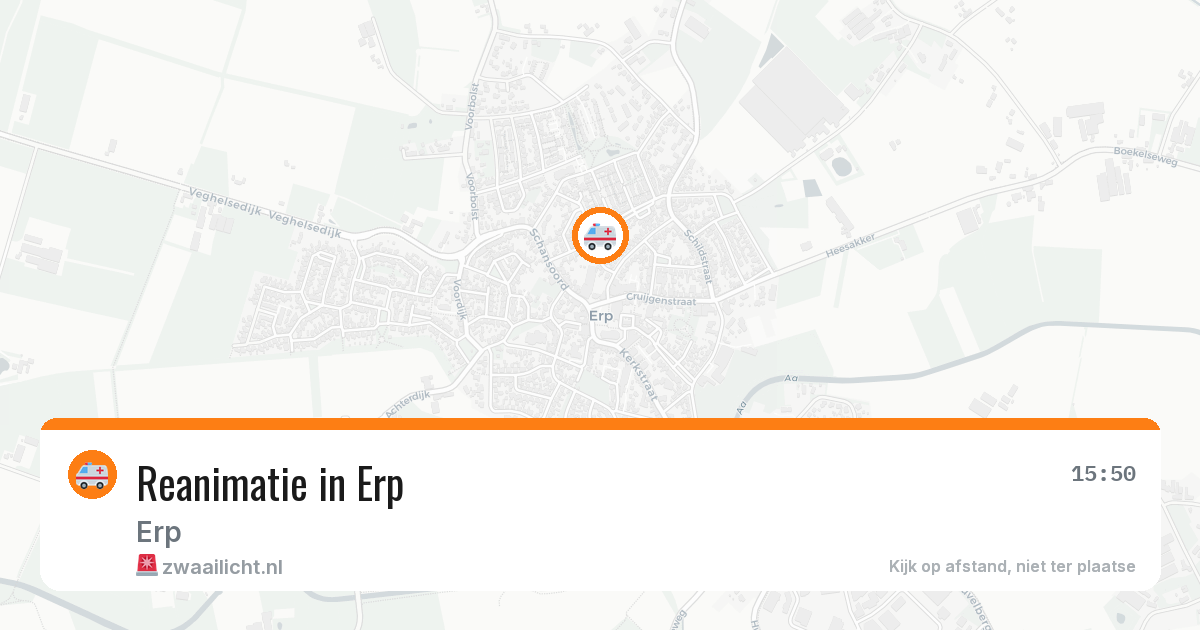 Reanimatie in Erp — 4 mrt 2026