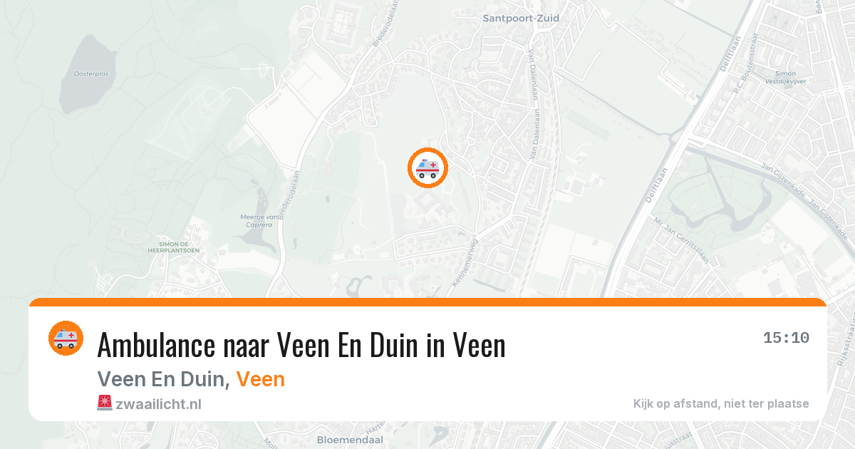 Ambulance naar Veen En Duin in Veen — 17 mrt 2026