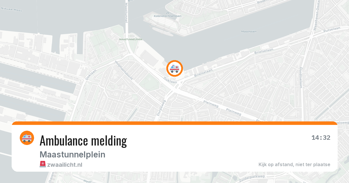 Ambulance melding — 14 jun 2026