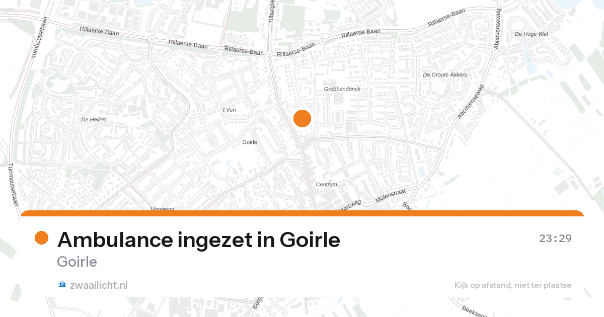 Ambulance ingezet in Goirle — 6 feb 2026