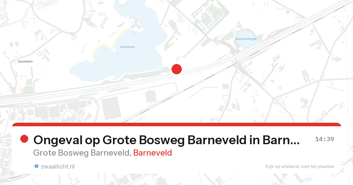Ongeval op Grote Bosweg Barneveld in Barneveld — 6 feb 2026