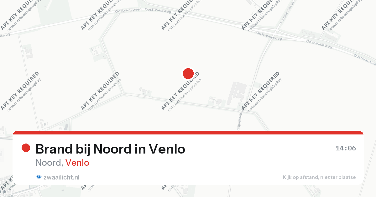 Brand bij Noord in Venlo — 26 aug 2026