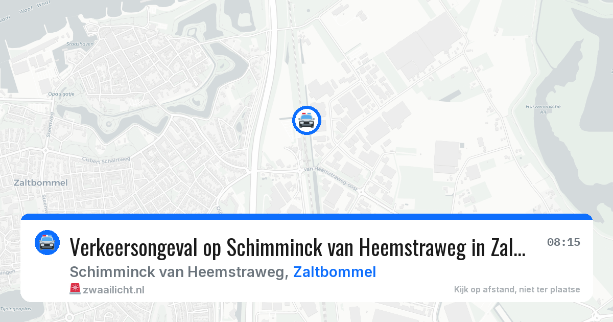 Verkeersongeval op Schimminck van Heemstraweg in Zaltbommel — 3 feb 2026