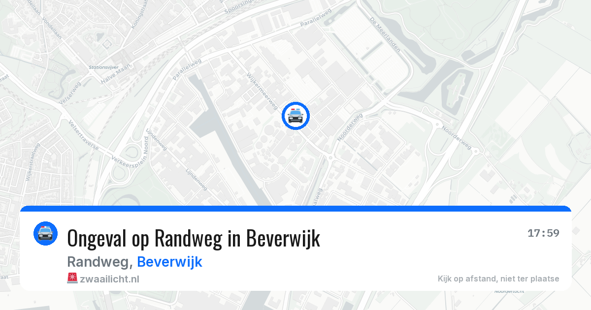 Ongeval op Randweg in Beverwijk — 5 apr 2026