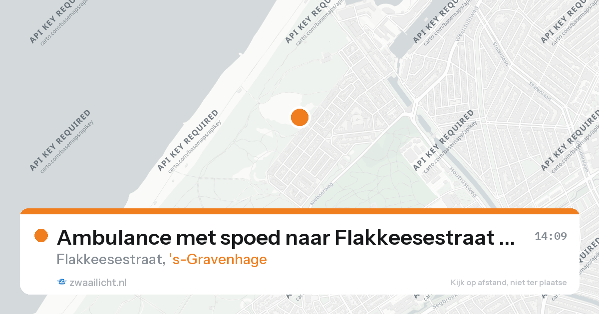 Ambulance met spoed naar Flakkeesestraat in 's-Gravenhage — 26 aug 2026