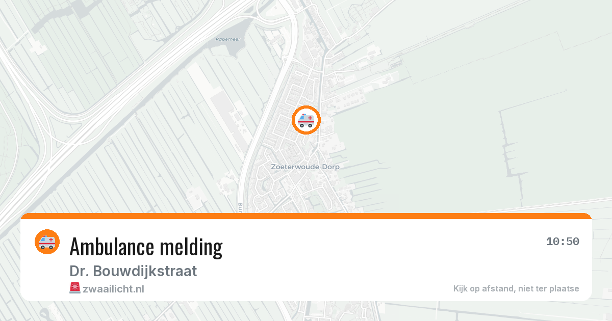 Ambulance melding — 28 jun 2026
