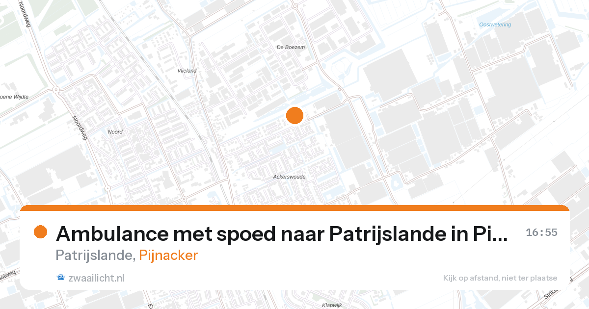 Ambulance met spoed naar Patrijslande in Pijnacker — 12 feb 2026