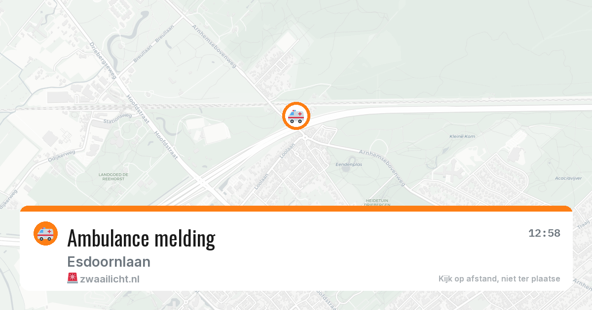 Ambulance melding — 23 feb 2026