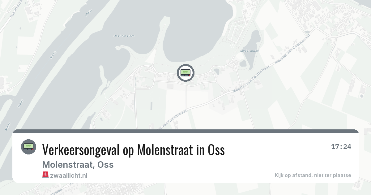 Verkeersongeval op Molenstraat in Oss — 29 jan 2026