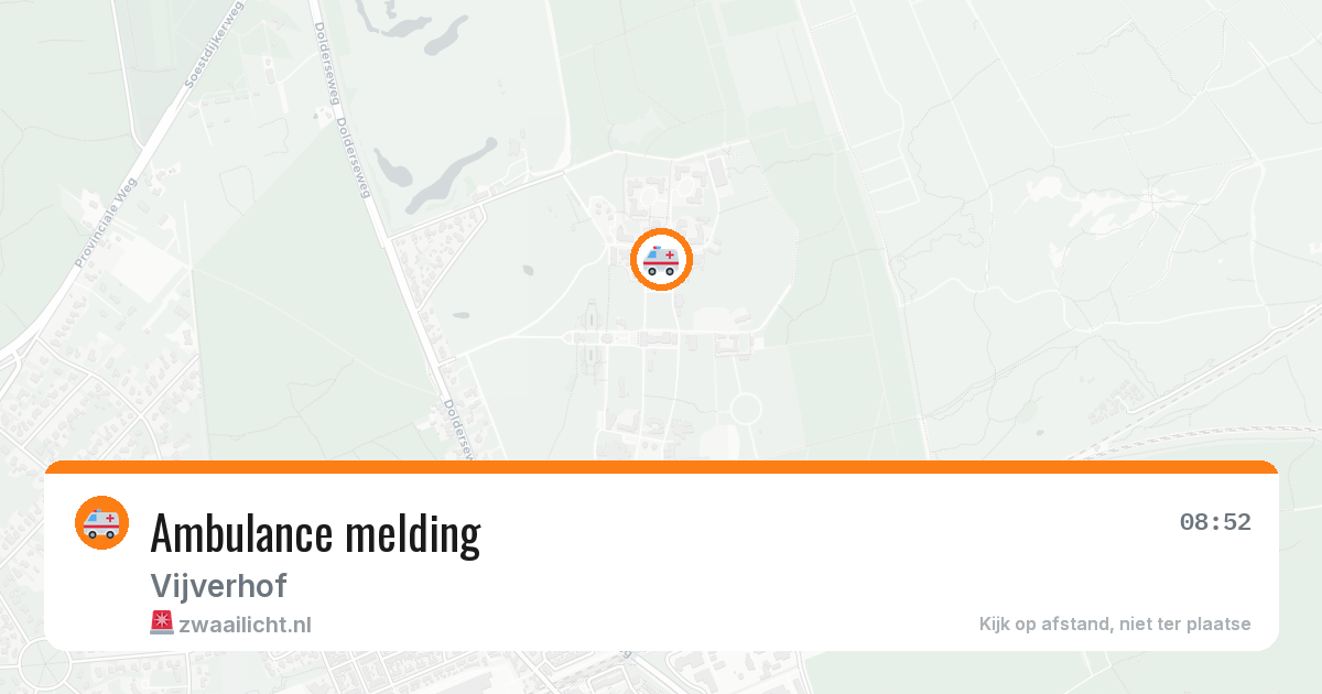 Ambulance melding — 15 apr 2026