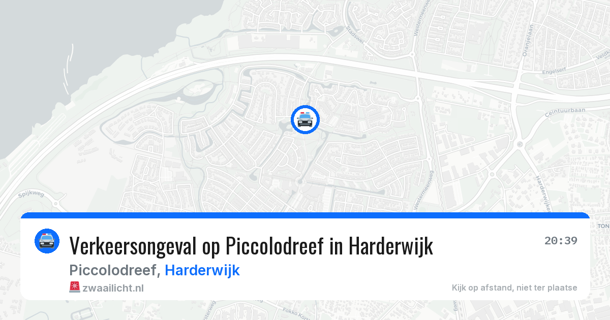 Verkeersongeval op Piccolodreef in Harderwijk — 16 jun 2026