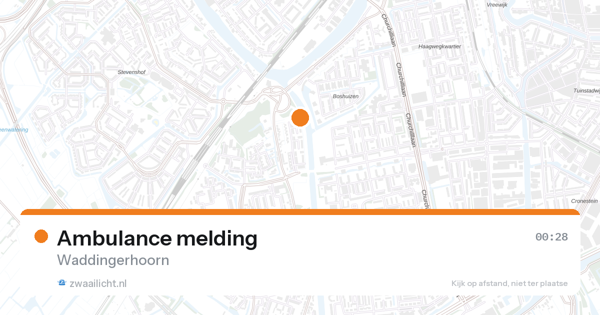 Ambulance melding — 6 feb 2026