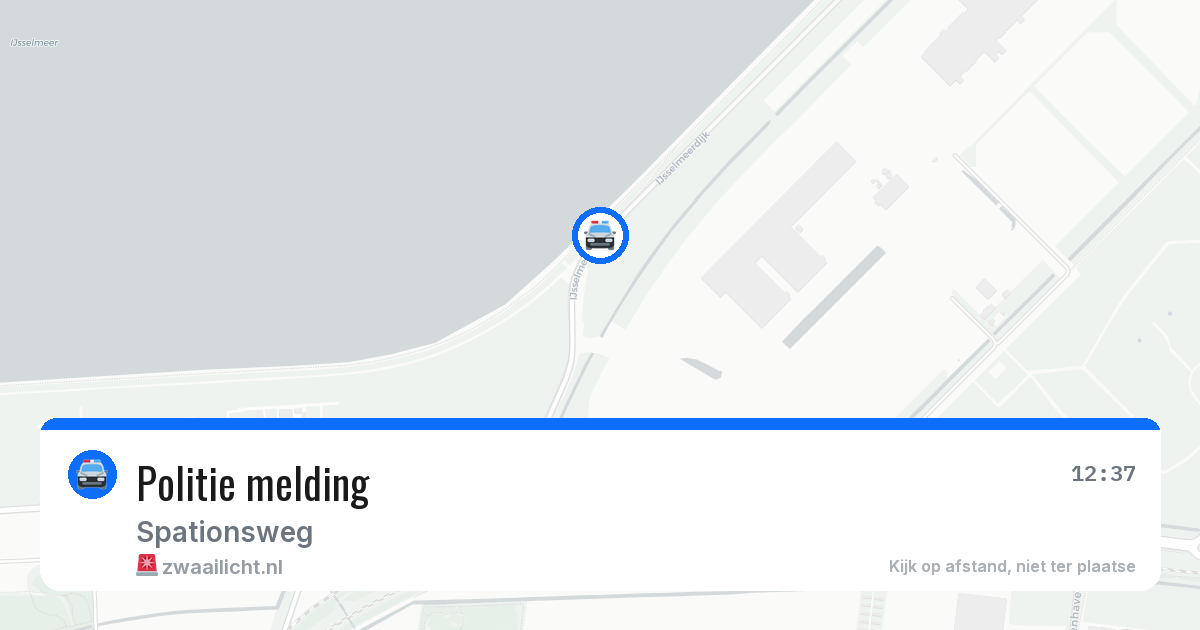 Politie melding — 7 jul 2026