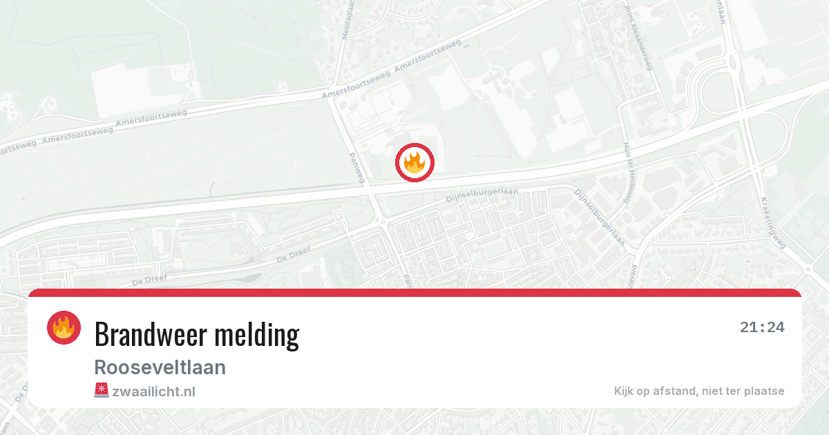 Brandweer melding — 20 jun 2026
