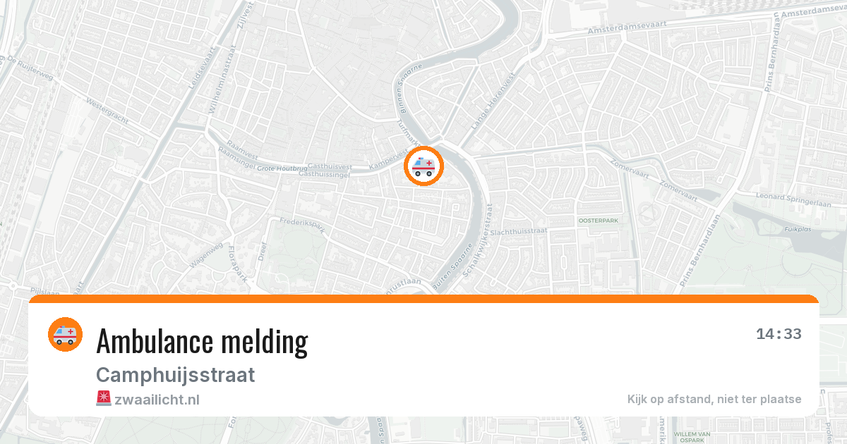 Ambulance melding — 21 jun 2026