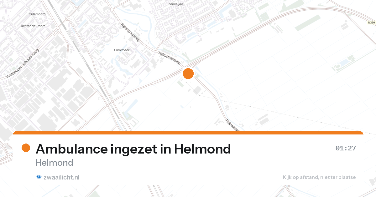 Ambulance ingezet in Helmond — 7 feb 2026