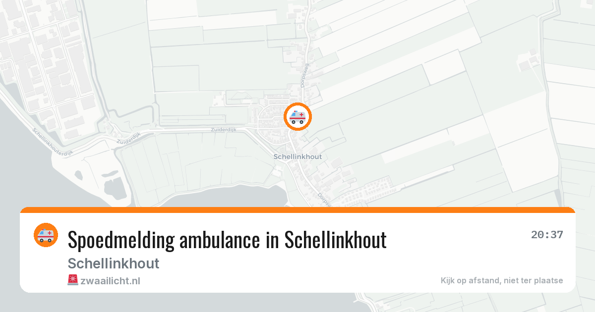 Spoedmelding ambulance in Schellinkhout — 19 jun 2026