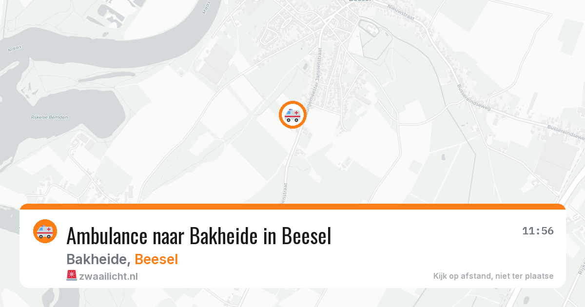 Ambulance naar Bakheide in Beesel — 7 jul 2026