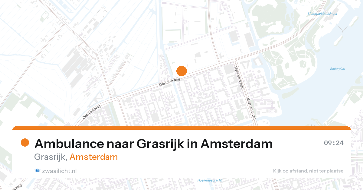 Ambulance naar Grasrijk in Amsterdam — 27 aug 2026