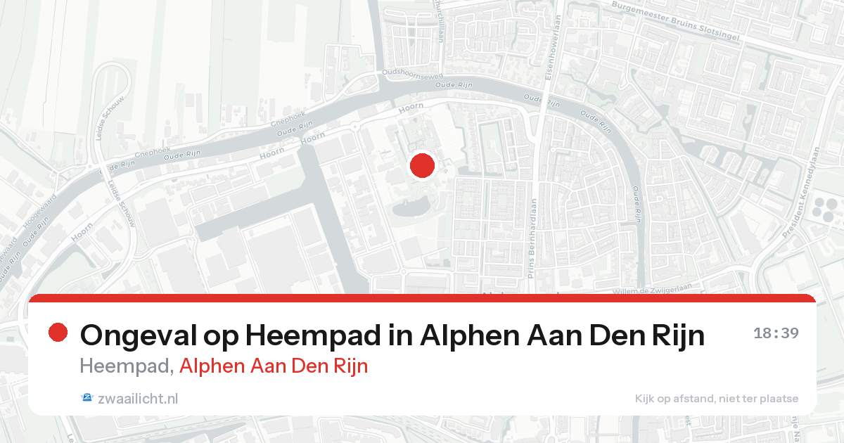 Ongeval op Heempad in Alphen Aan Den Rijn — 29 mei 2026