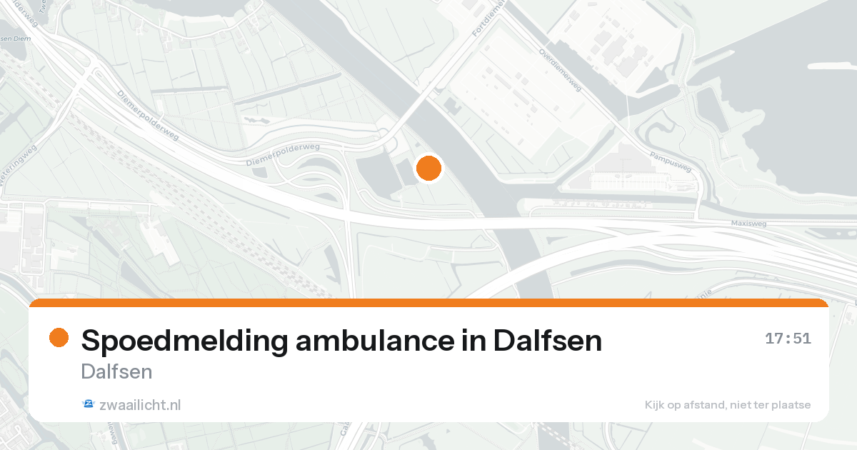 Spoedmelding ambulance in Dalfsen — 18 aug 2026